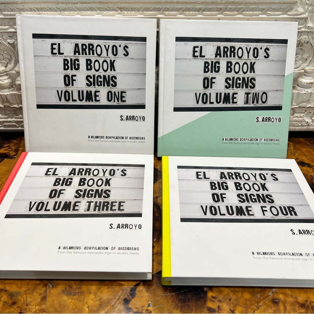 El Arroyo’s Big Book of Signs Volume 1, 2, 3, 4